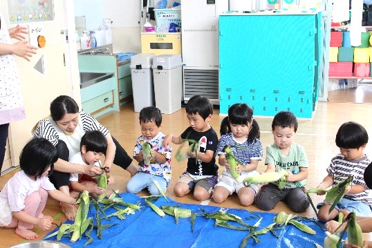 ひまわりの種がいっぱい！