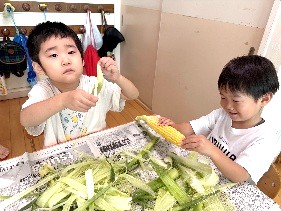 ひまわりの種がいっぱい!